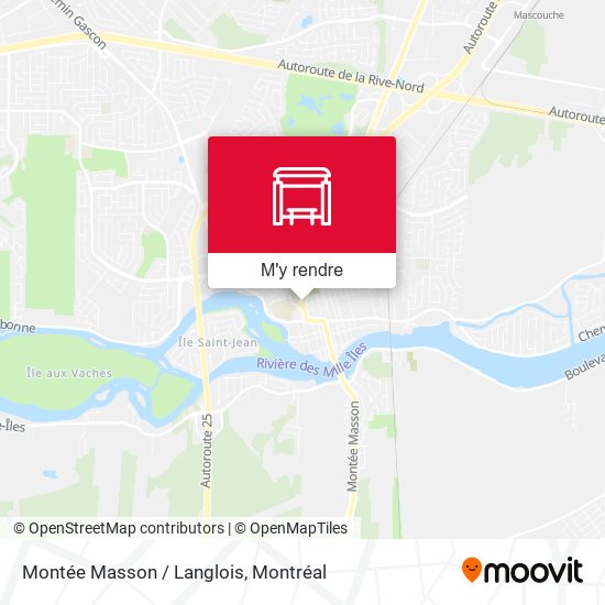Montée Masson / Langlois plan
