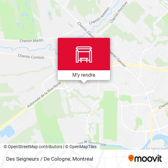 Des Seigneurs / De Cologne plan