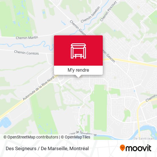 Des Seigneurs / De Marseille plan