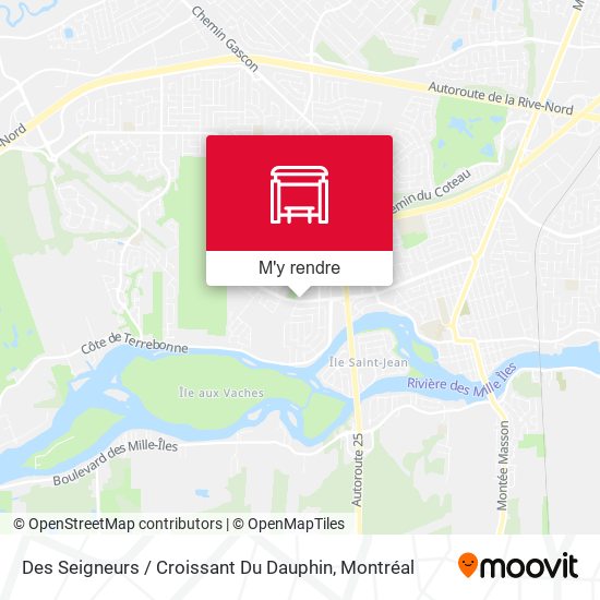 Des Seigneurs / Croissant Du Dauphin plan