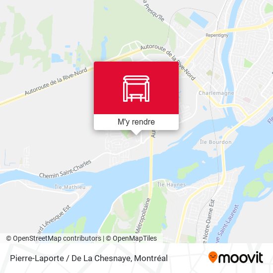 Pierre-Laporte / De La Chesnaye plan