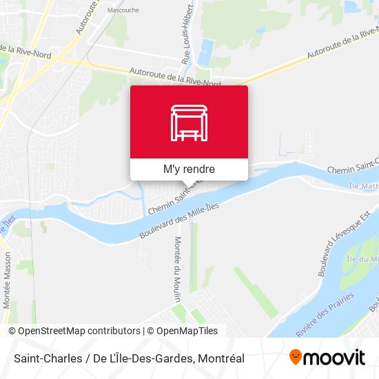 Saint-Charles / De L'Île-Des-Gardes plan