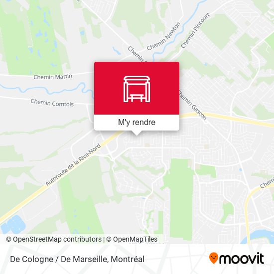 De Cologne / De Marseille plan