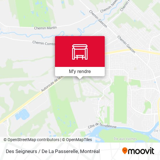 Des Seigneurs / De La Passerelle plan