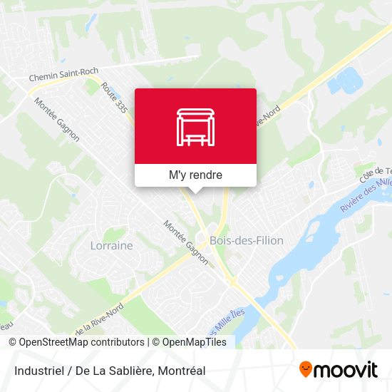 Industriel / De La Sablière plan