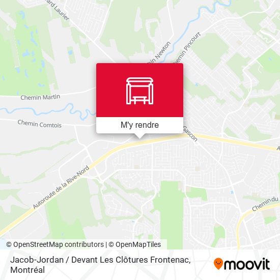 Jacob-Jordan / Devant Les Clôtures Frontenac plan
