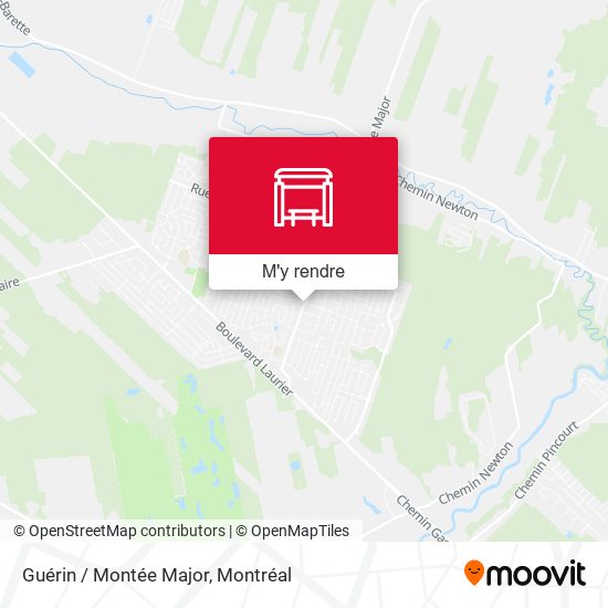 Guérin / Montée Major plan