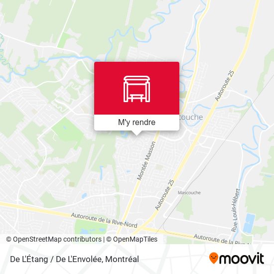 De L'Étang / De L'Envolée plan