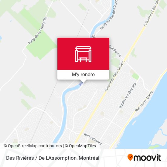 Des Rivières / De L'Assomption plan
