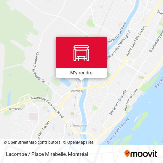 Lacombe / Place Mirabelle plan