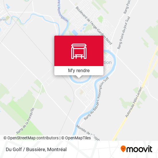 Du Golf / Bussière plan
