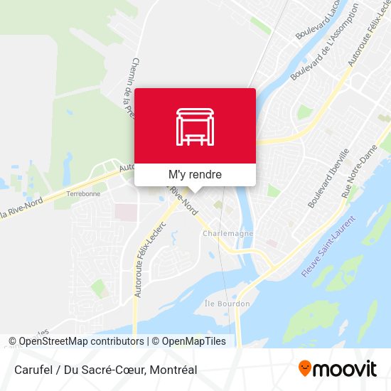 Carufel / Du Sacré-Cœur plan