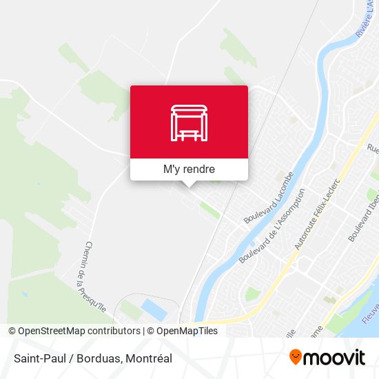 Saint-Paul / Borduas plan