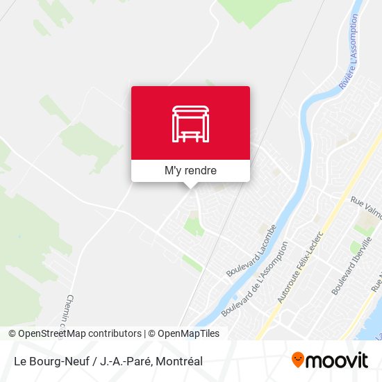Le Bourg-Neuf / J.-A.-Paré plan