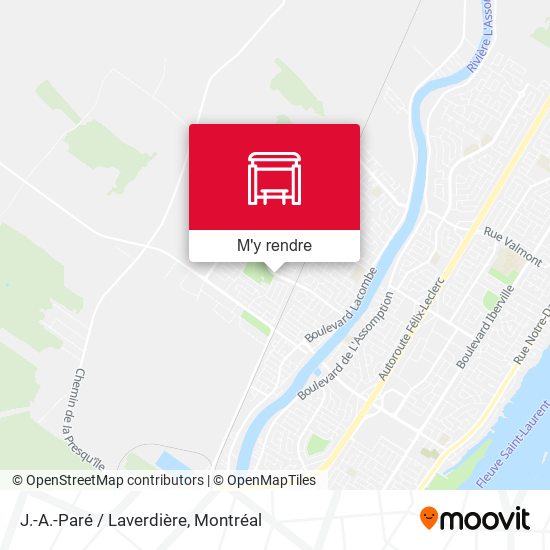 J.-A.-Paré / Laverdière plan