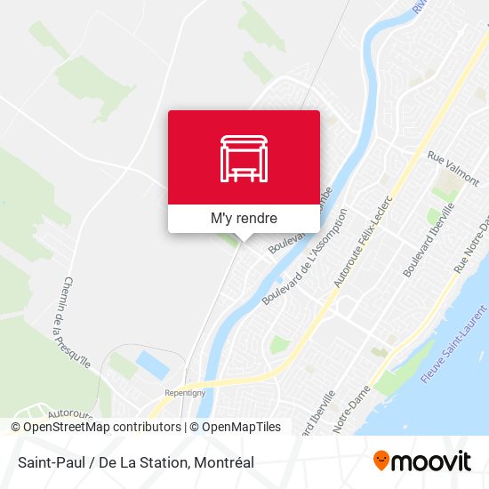 Saint-Paul / De La Station plan