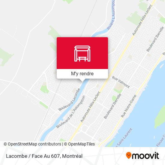 Lacombe / Face Au 607 plan
