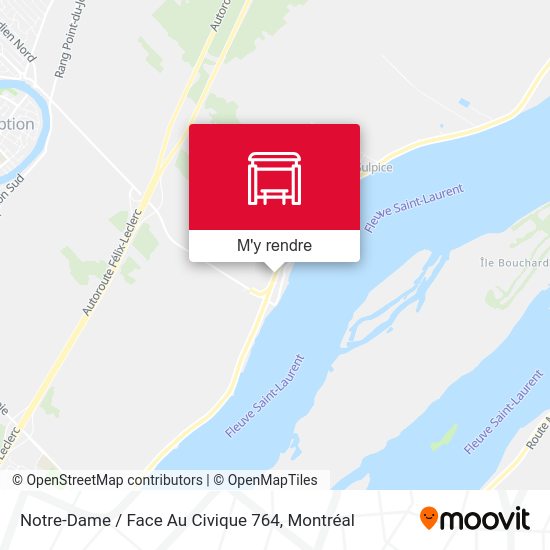 Notre-Dame / Face Au Civique 764 plan