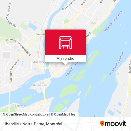 Iberville / Notre-Dame plan