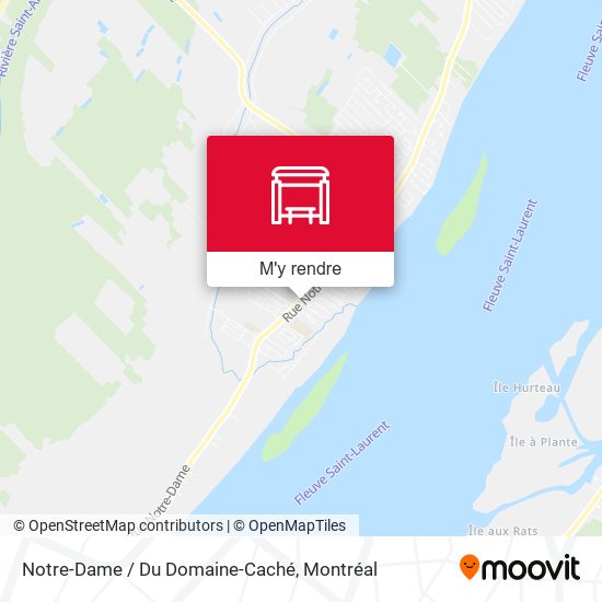 Notre-Dame / Du Domaine-Caché plan