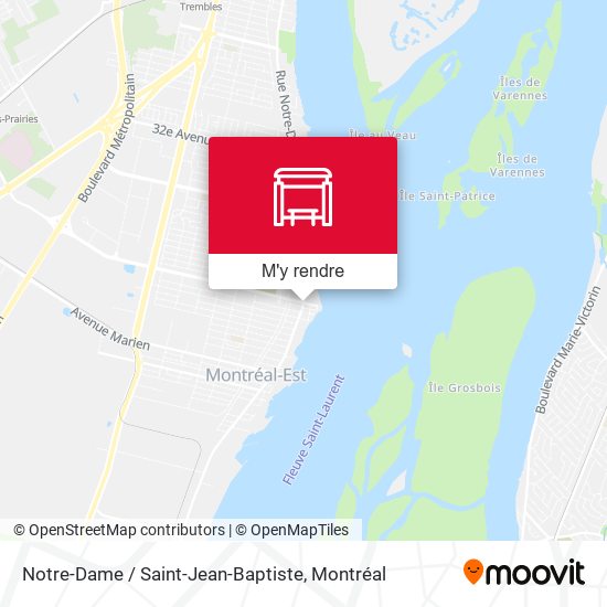 Notre-Dame / Saint-Jean-Baptiste plan