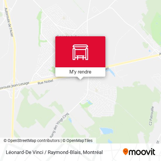 Léonard-De Vinci / Raymond-Blais plan