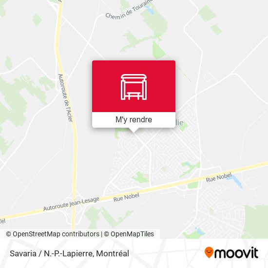 Savaria / N.-P.-Lapierre plan
