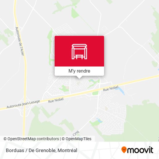 Borduas / De Grenoble plan