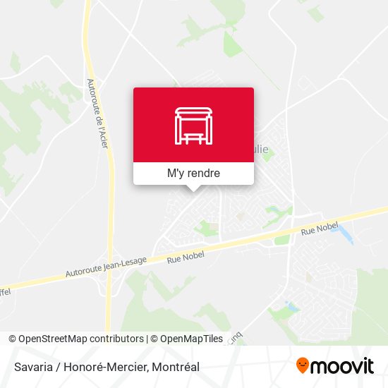 Savaria / Honoré-Mercier plan