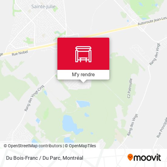 Du Bois-Franc / Du Parc plan