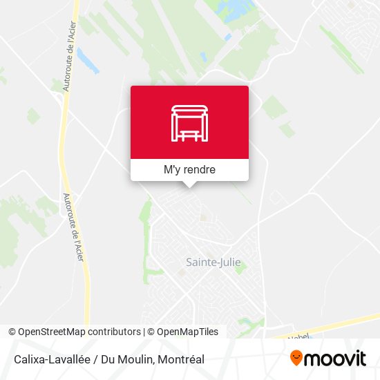 Calixa-Lavallée / Du Moulin plan