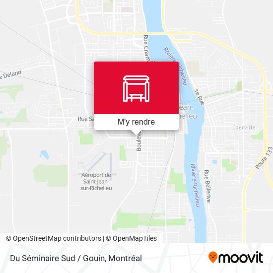 Du Séminaire Sud / Gouin plan