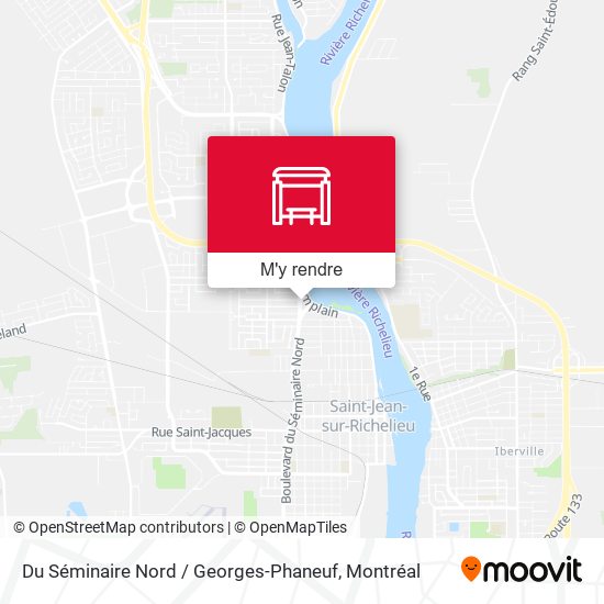 Du Séminaire Nord / Georges-Phaneuf plan