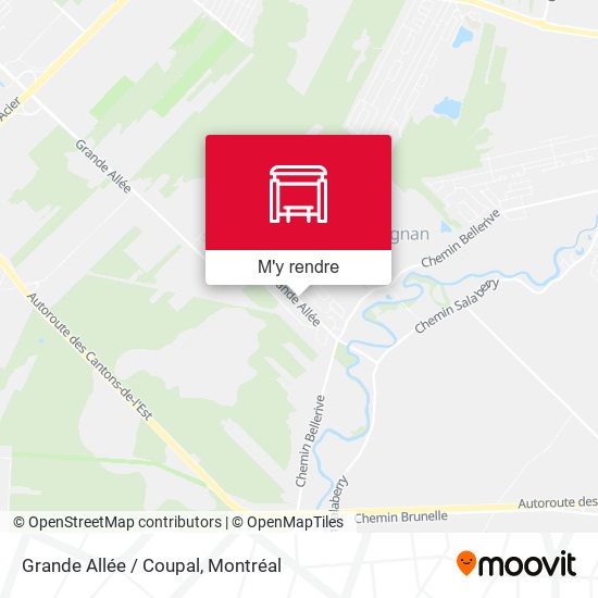 Grande Allée / Coupal plan