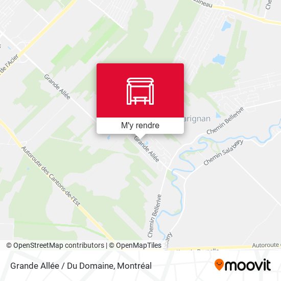 Grande Allée / Du Domaine plan