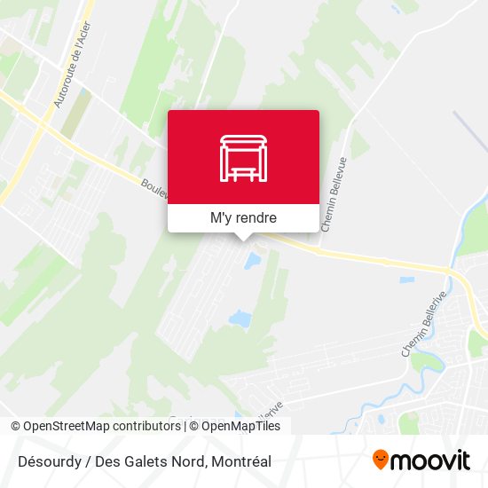 Désourdy / Des Galets Nord plan