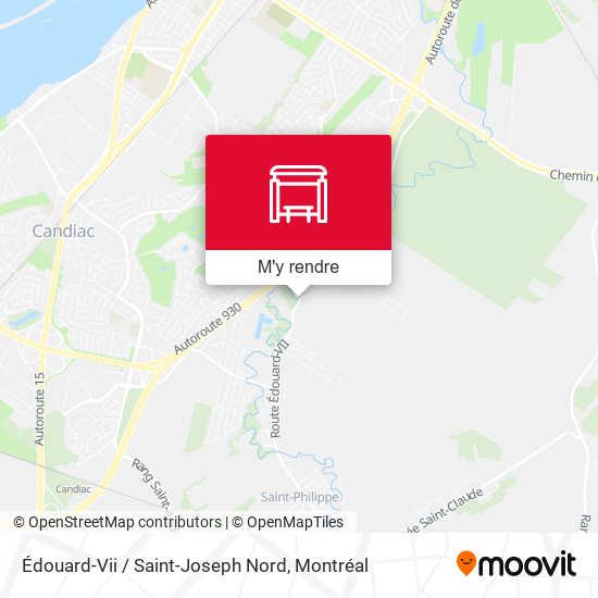 Édouard-Vii / Saint-Joseph Nord plan