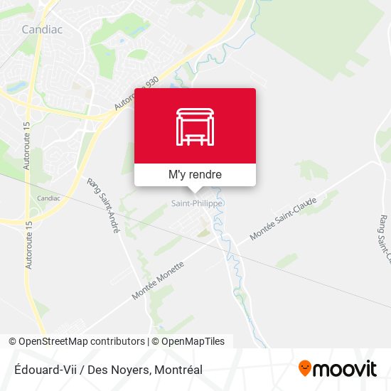 Édouard-Vii / Des Noyers plan