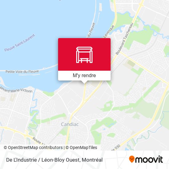 De L'Industrie / Léon-Bloy Ouest plan