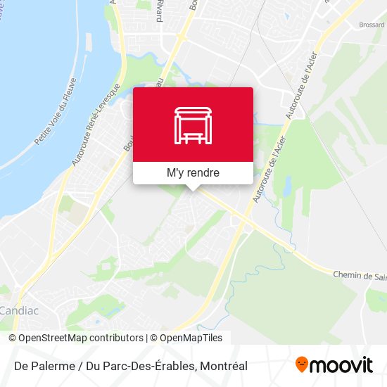 De Palerme / Du Parc-Des-Érables plan