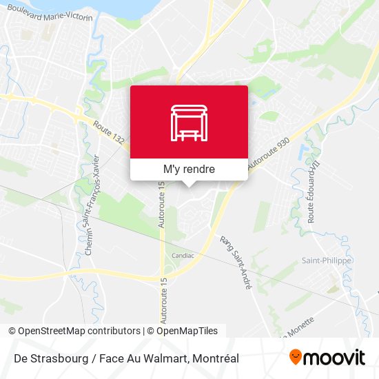De Strasbourg / Face Au Walmart plan