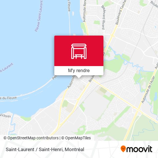 Saint-Laurent / Saint-Henri plan