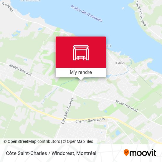 Côte Saint-Charles / Windcrest plan