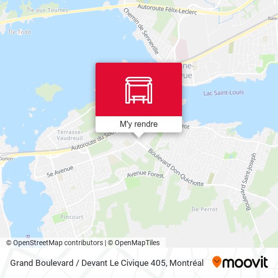 Grand Boulevard / Devant Le Civique 405 plan