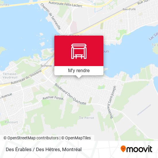 Des Érables / Des Hêtres plan