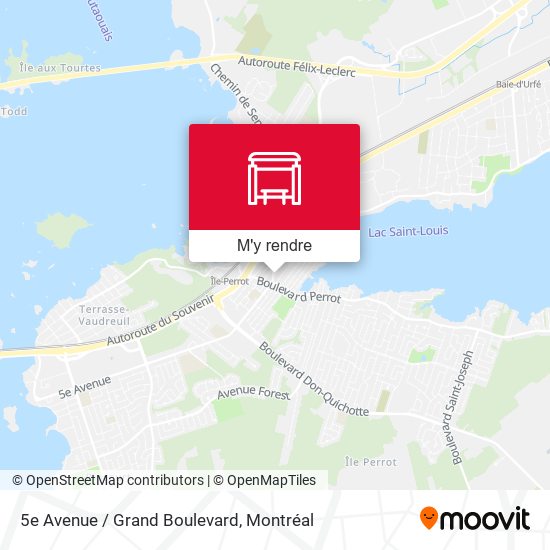 5e Avenue / Grand Boulevard plan
