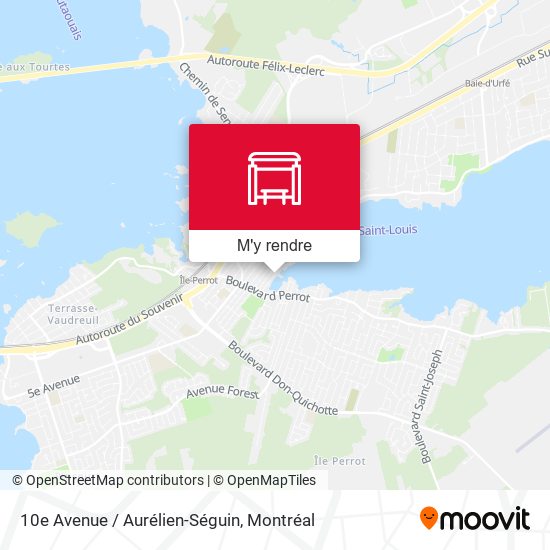 10e Avenue / Aurélien-Séguin plan