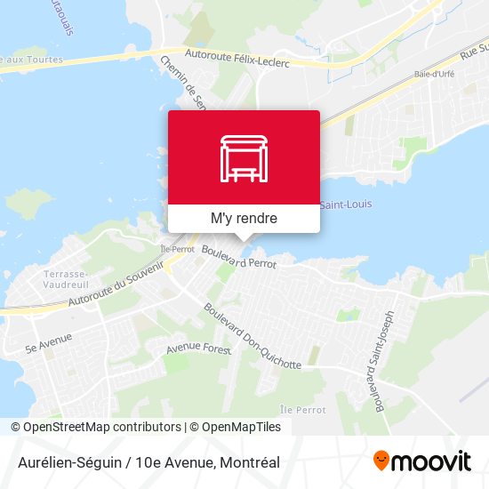 Aurélien-Séguin / 10e Avenue plan