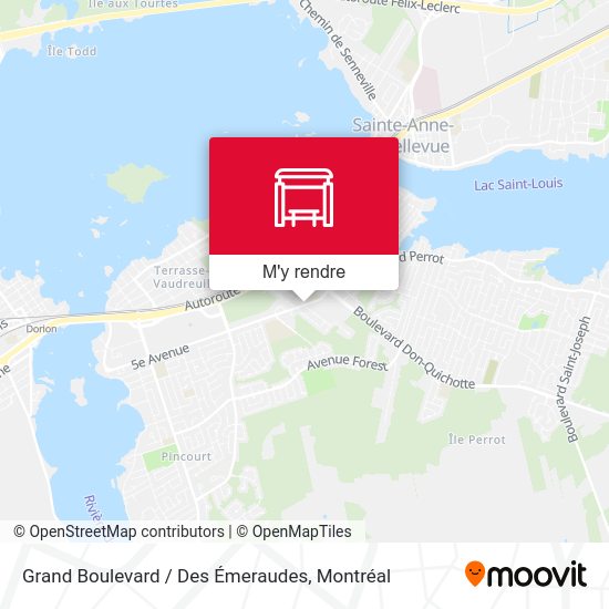 Grand Boulevard / Des Émeraudes plan