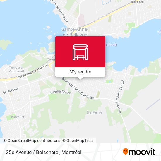 25e Avenue / Boischatel plan